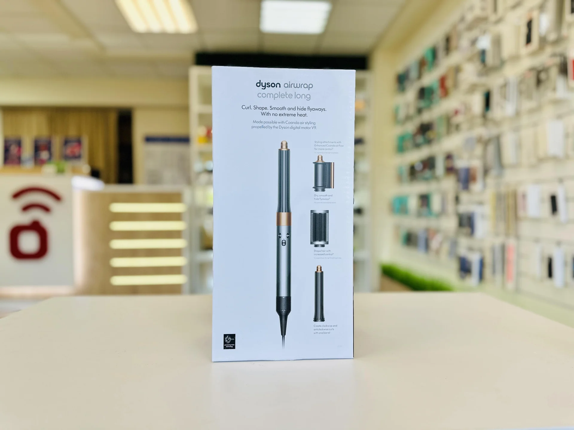 Стайлер Dyson Airwrap HS05 Complete Long Prussian Blue/Copper - Новый, Магазин, Гарантия, Укладка с цветом и стилем - миниатюра 5