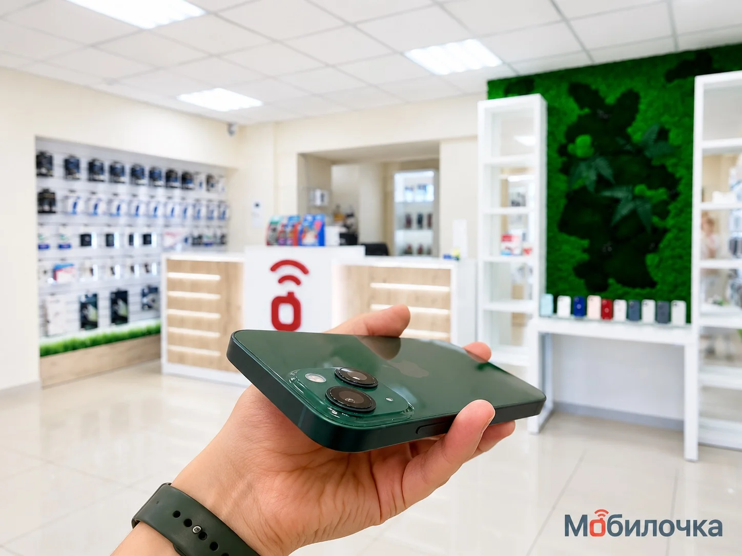 Apple iPhone 13 256Gb Green Идеальное Б/У - миниатюра 7