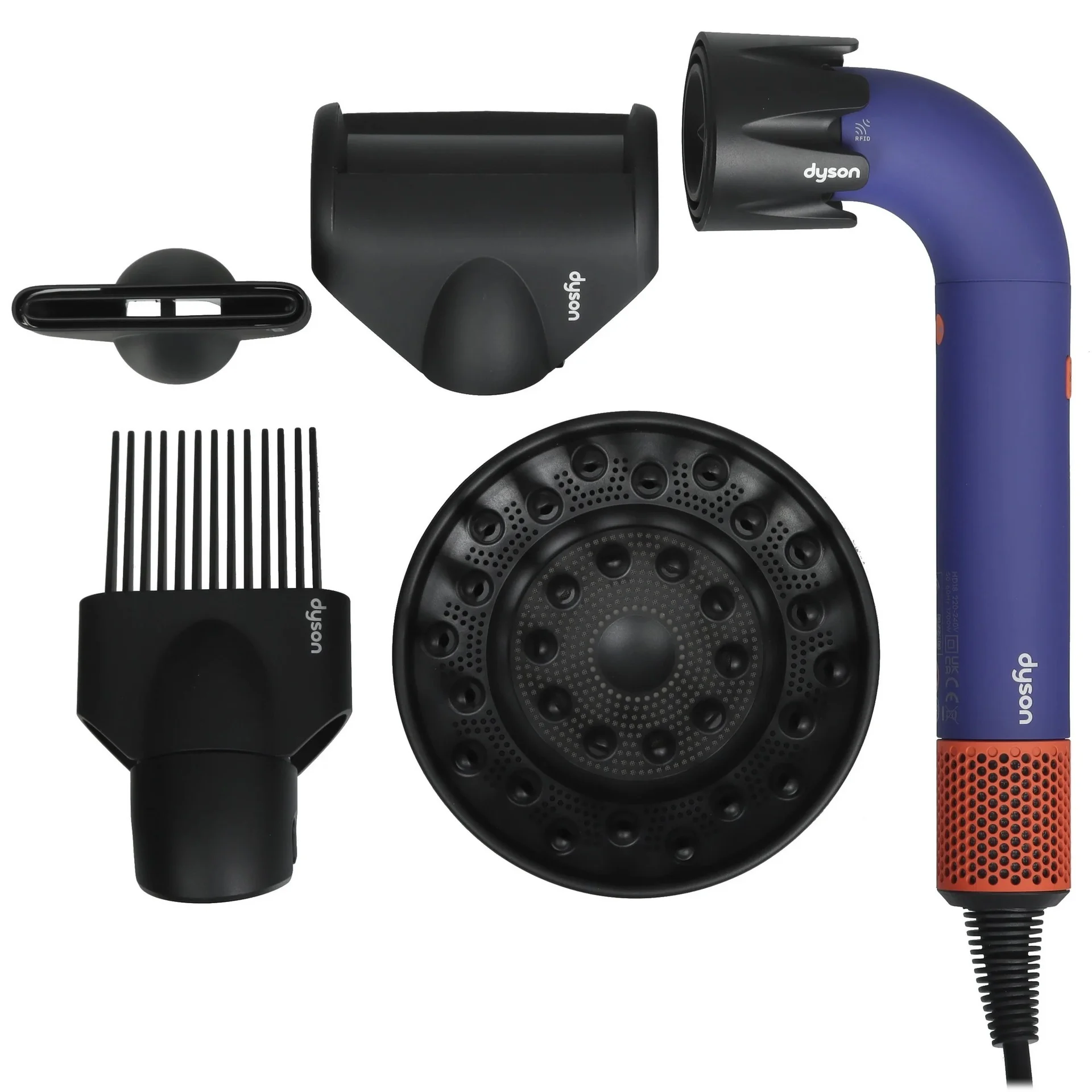 Фен Dyson Supersonic r HD18 Professional Vinca blue/Topaz - изображение 1