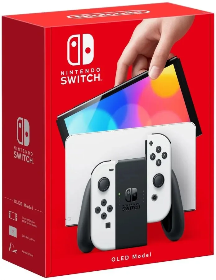 Nintendo Switch OLED 64GB White - Супер предложение, Новый, Магазин, Гарантия - изображение 1