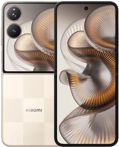 Xiaomi Mix Flip 2 12/512GB Checkered Gold Топ выбор, Новый, Магазин, Гарантия - изображение 1