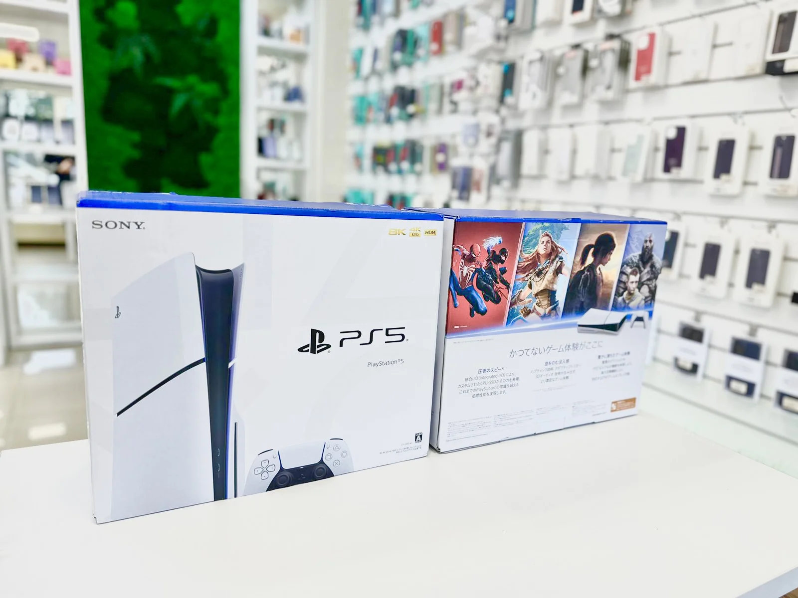 Sony Playstation 5 Slim Digital Edition 1000GB White/Black, Игровая консоль, Новый, Магазин, Гарантия - миниатюра 4
