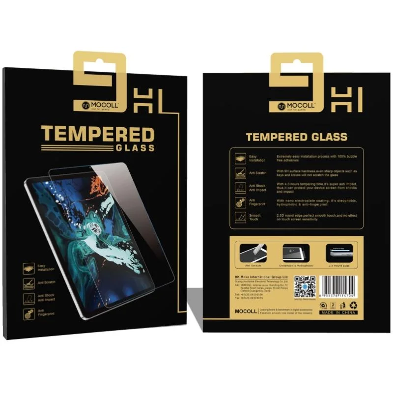 Защитное стекло MOCOll Golden Amor для iPad Pro 12.9 (2018/2020) Прозрачное - изображение 1