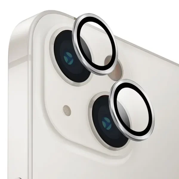 Стекло на камеру iPhone 14 Pro/14 Pro MAX Uniq Silver - изображение 1