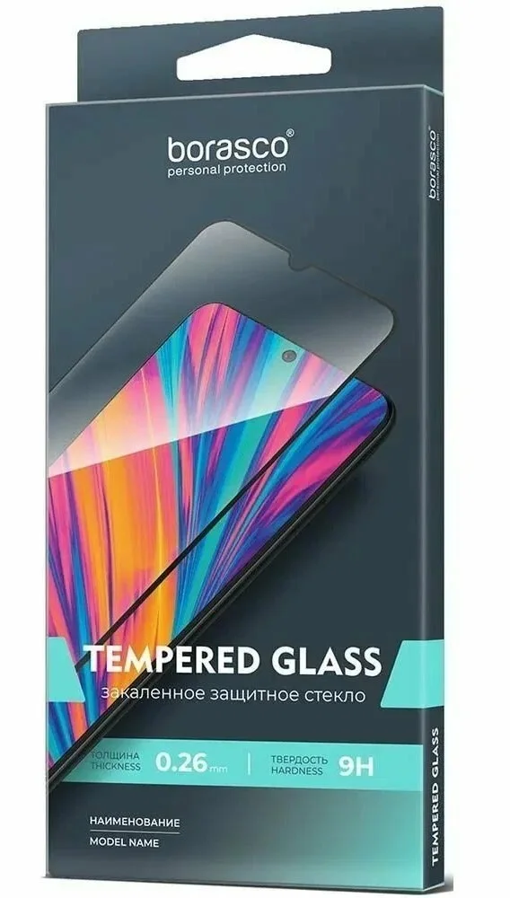 Стекло Pocophone X5 Pro Borasco Black - изображение 1