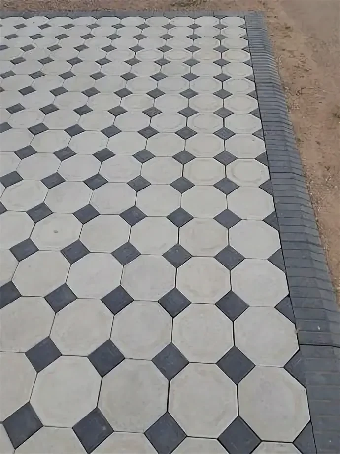Тротуарная плитка Анталия 30*30,10*10 - миниатюра 2