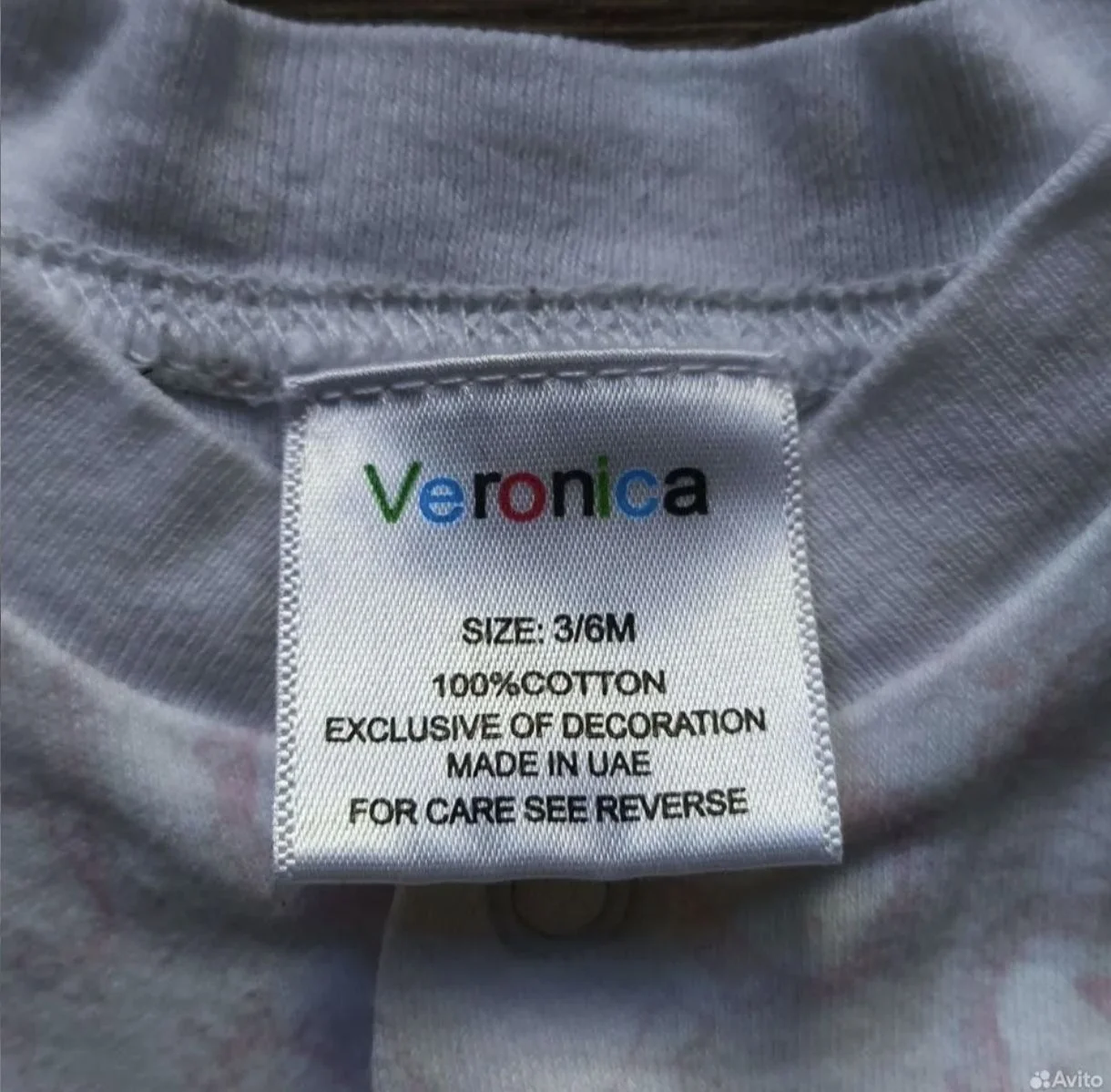Комбинезон слип Veronica 3/6 мес - миниатюра 3