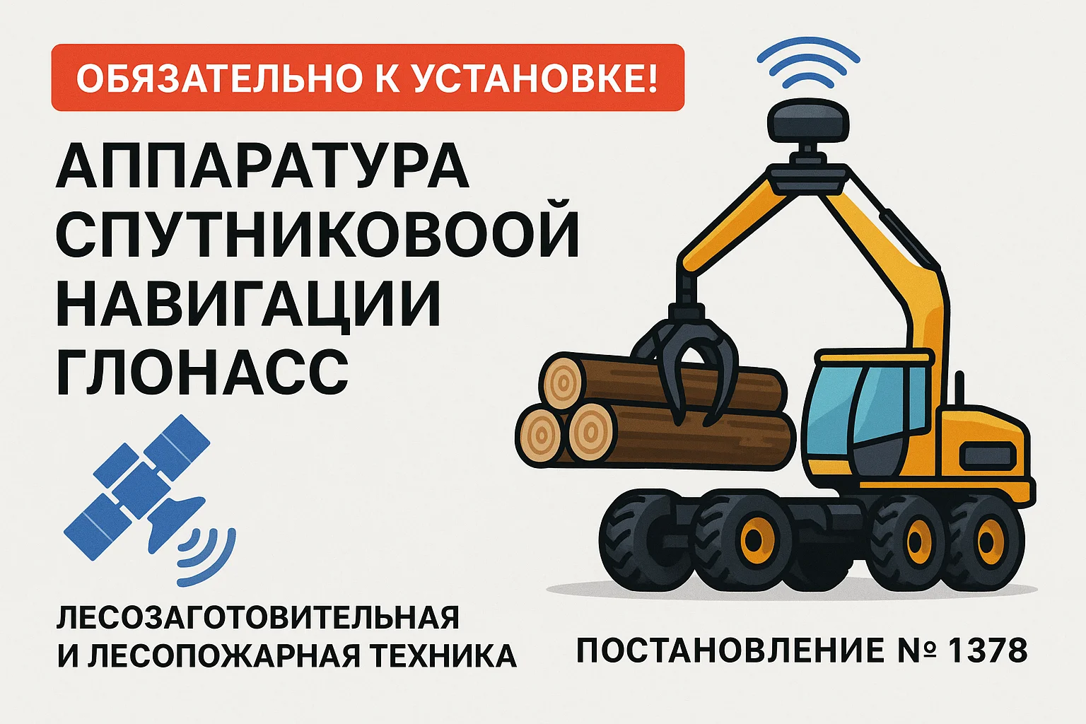 Установка ГЛОНАСС для перевозки леса - миниатюра 2