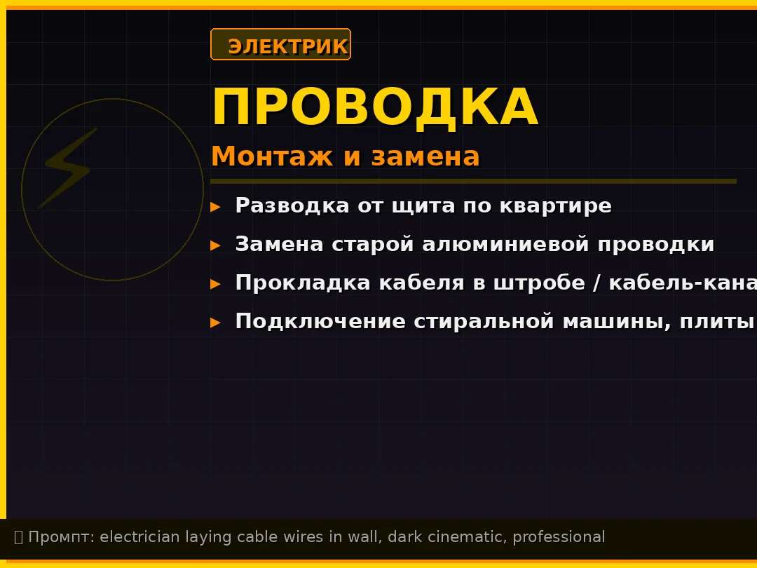 Услуги квалифицированного электромонтажника в г.Че - миниатюра 2