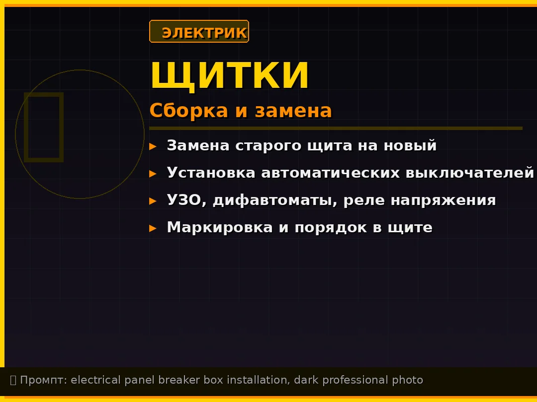 Услуги квалифицированного электромонтажника в г.Че - миниатюра 3
