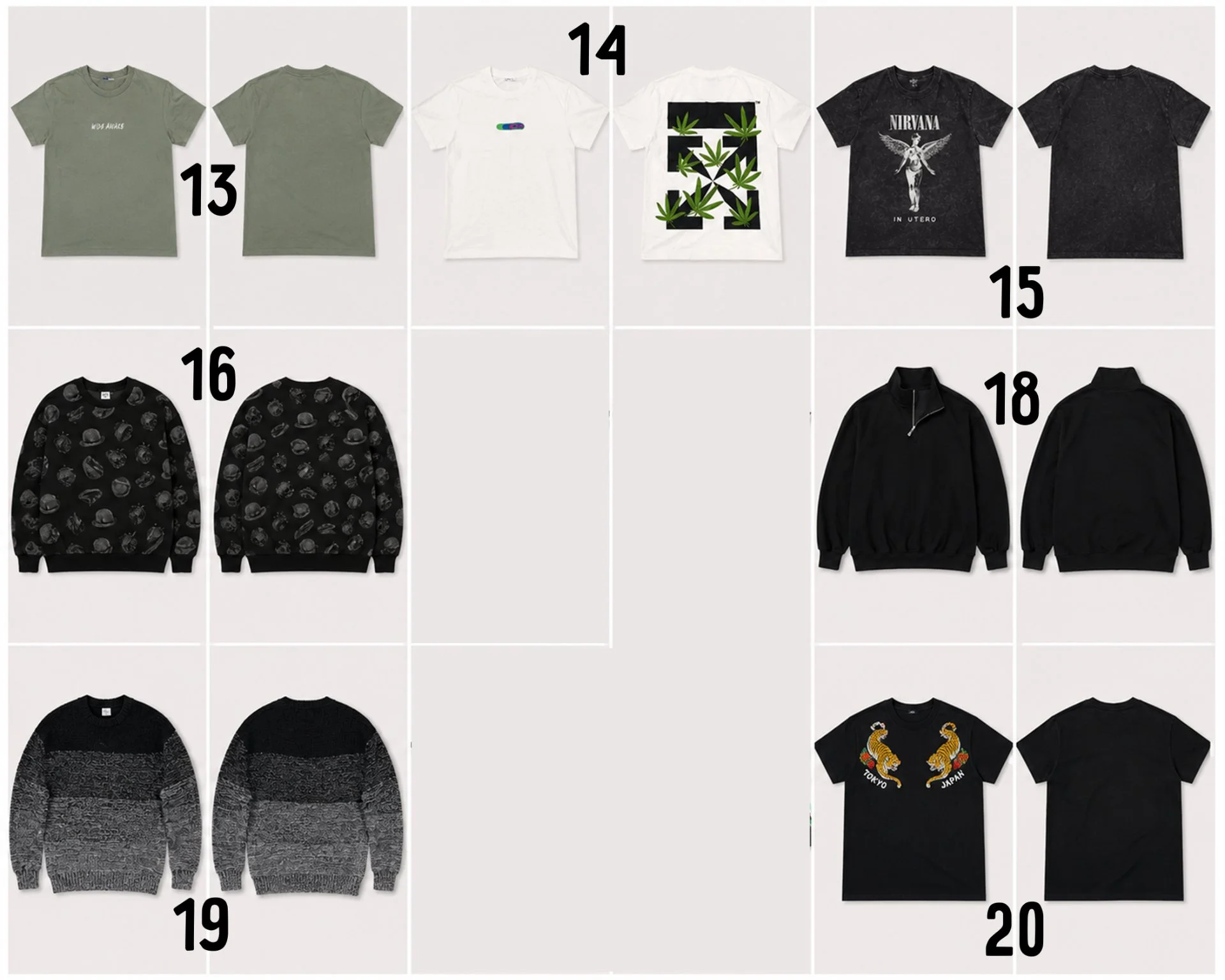 Одежда мужская (Want, Adidas, Off-White, H&M) - миниатюра 2