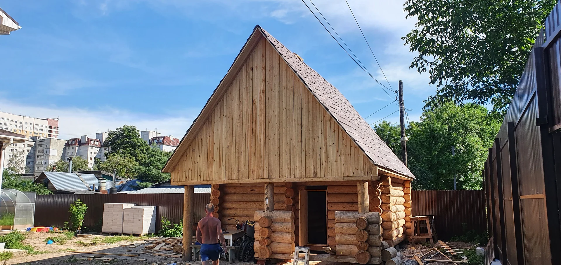 Рубленные бани под заказ - миниатюра 32