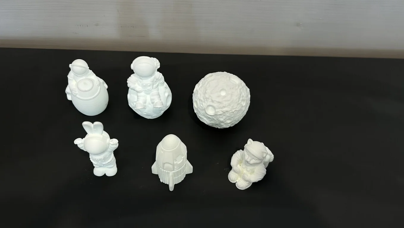 Фигурки из гипса для рисования - миниатюра 2