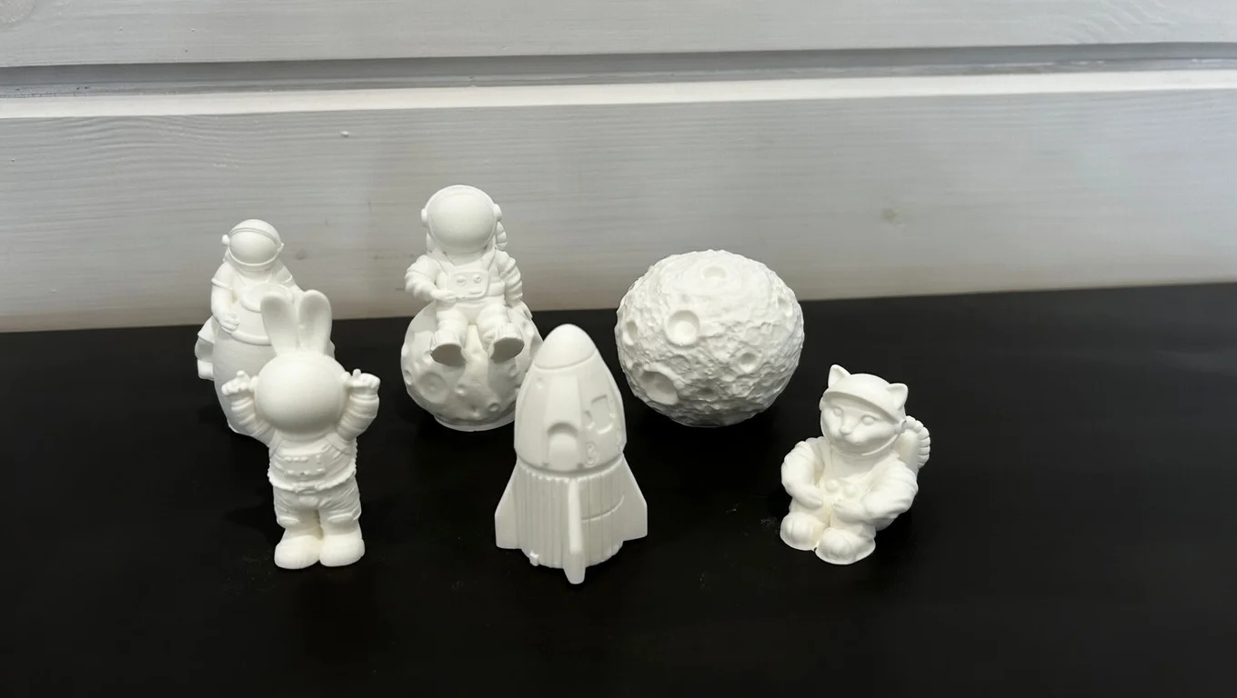 Фигурки из гипса для рисования - миниатюра 3