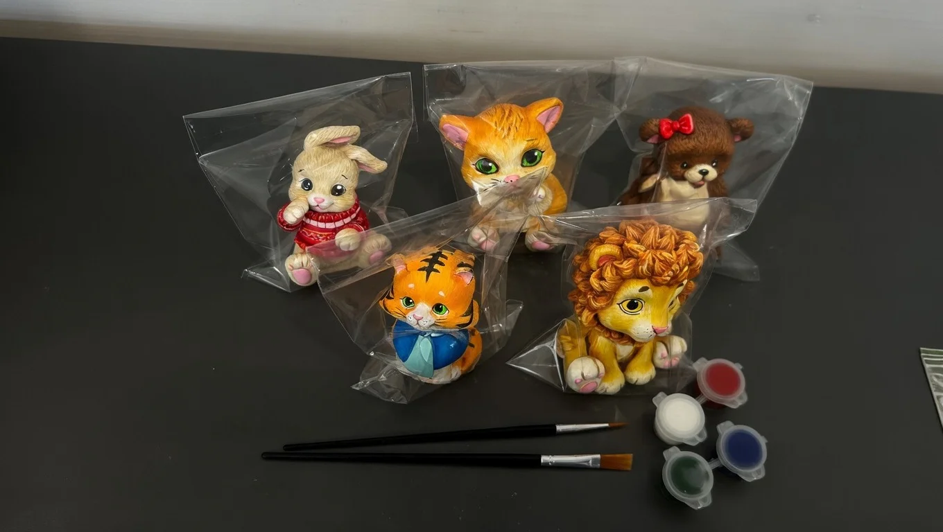 Фигурки из гипса для рисования - миниатюра 8