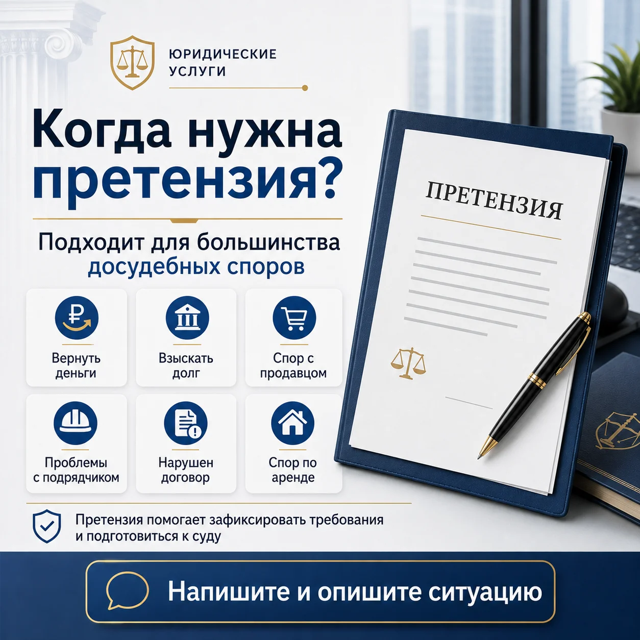 Составлю досудебную претензию - миниатюра 2