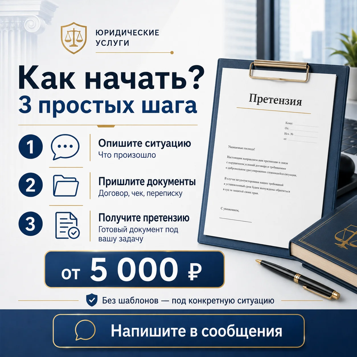 Составлю досудебную претензию - миниатюра 4