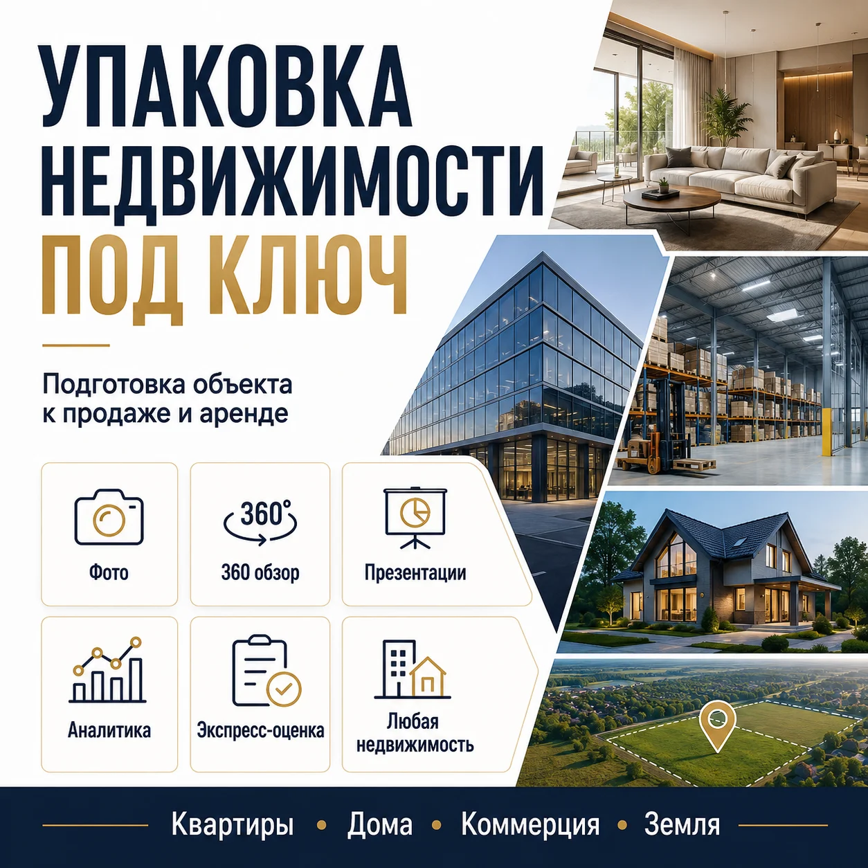 Упаковка Недвижимости, создание презентаций - изображение 1