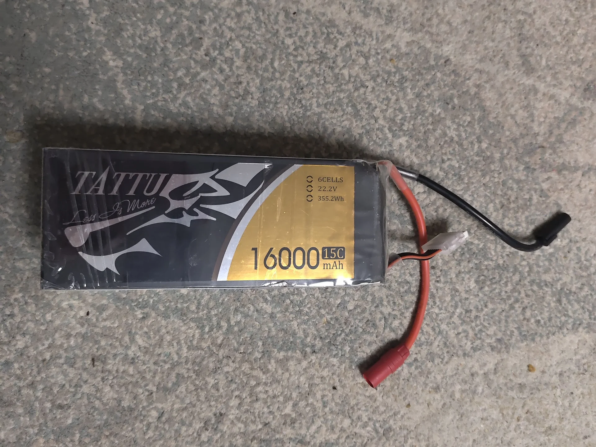 Аккумулятор lion lipo rc Tattu 16000mAh 6S 15C - изображение 1