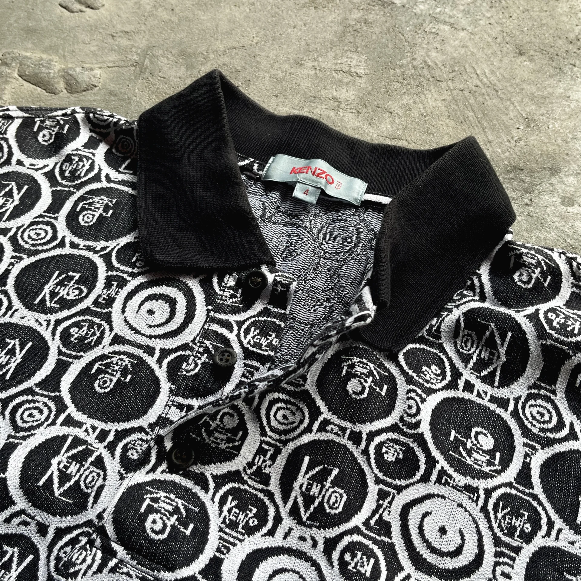 Kenzo golf кензо гольф футболка поло унисекс - миниатюра 2
