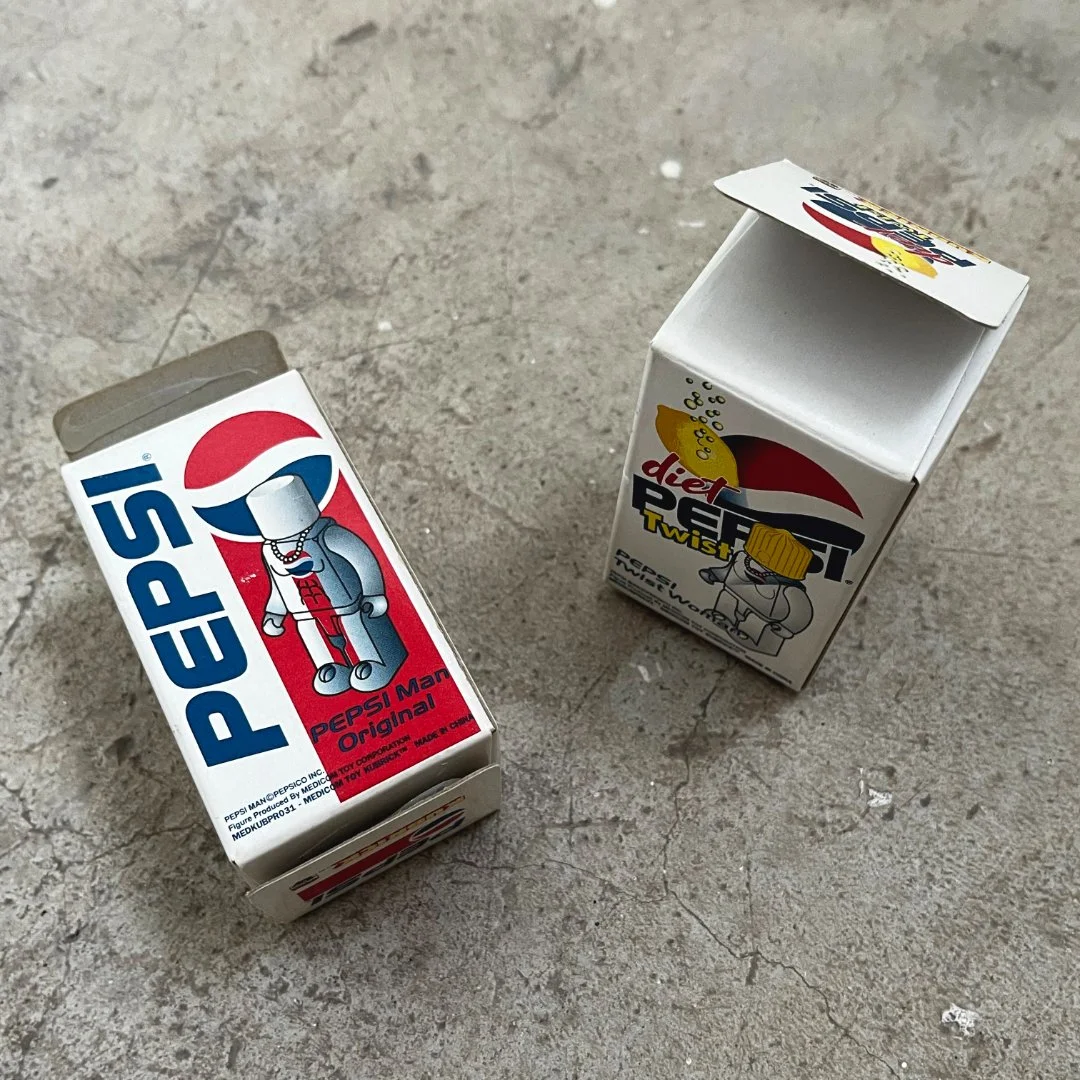 Лот редких фигурок Medicom Toy x Pepsi пепси мен - миниатюра 2