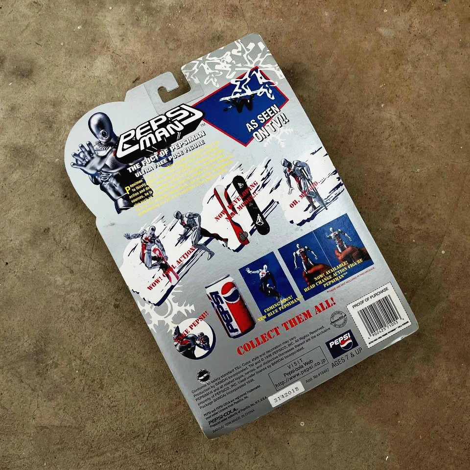 Лот редких фигурок 1998 года Bandai x Pepsi - миниатюра 8