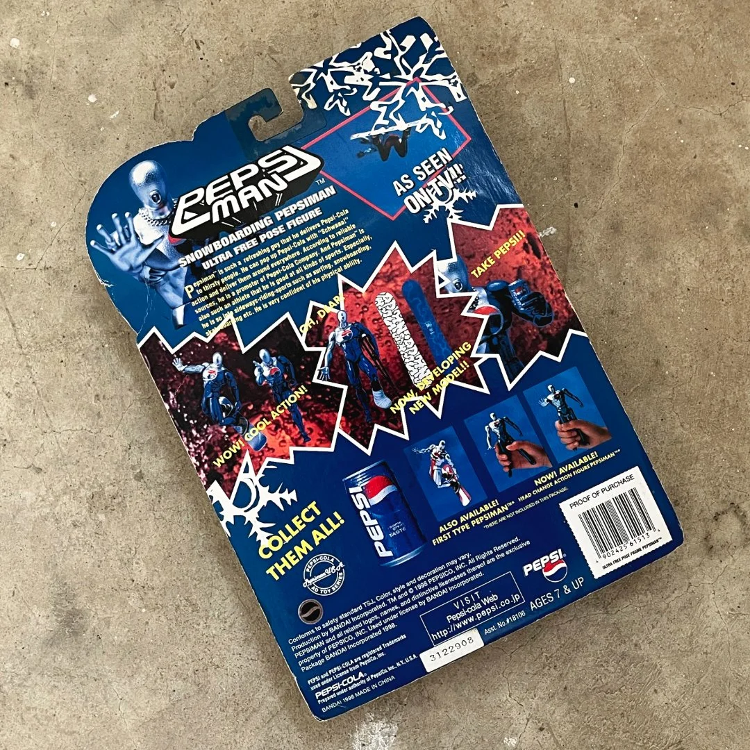 Лот редких фигурок 1998 года Bandai x Pepsi - миниатюра 9