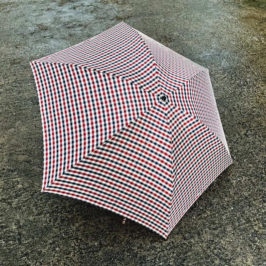 Зонт Aquascutum зонтик складной классика унисекс - миниатюра 2