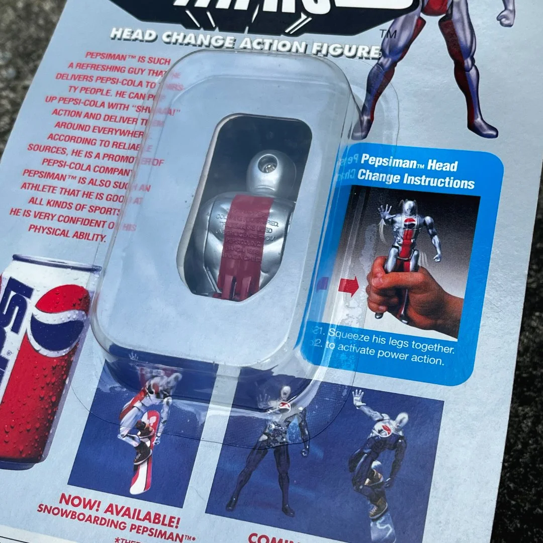 Пепси Pepsi мен винтажных фигурок 1998 г один лот - миниатюра 5
