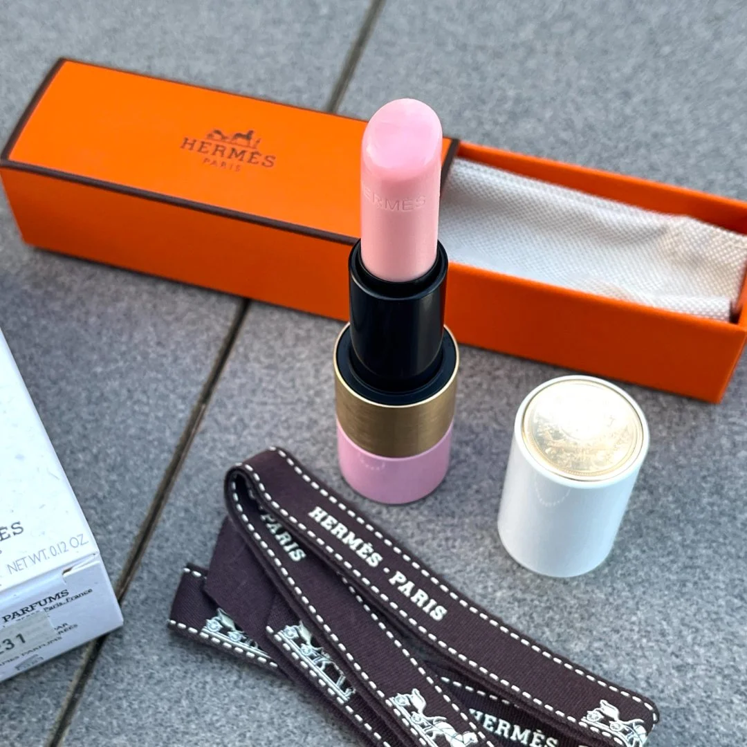 Бальзам блеск для губ hermes эрмес Rose Confetti - миниатюра 2