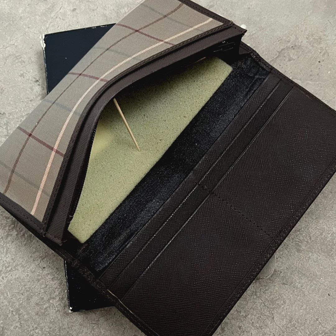 Burberry бербери барбери кошелек женский кожа - миниатюра 4