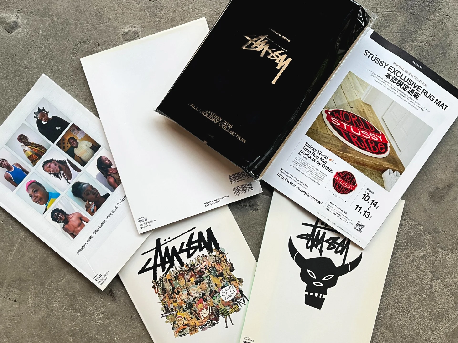 Stussy стусси журналы со стикерами новые один лот - миниатюра 2