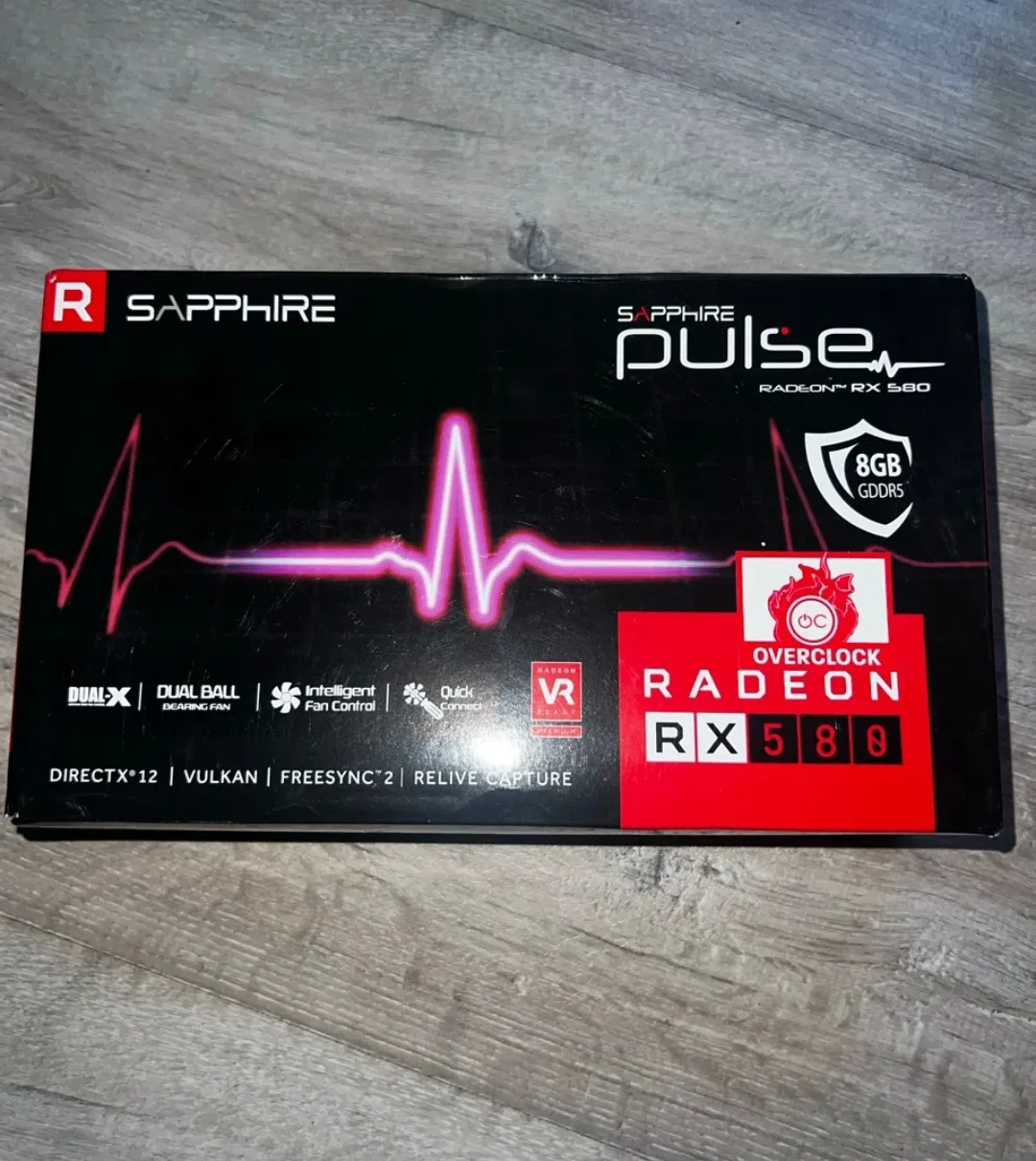 11265-67-20G Видеокарта Sapphire PULSE RADEON RX 580 8G GDDR5 DUAL HDMI - изображение 1