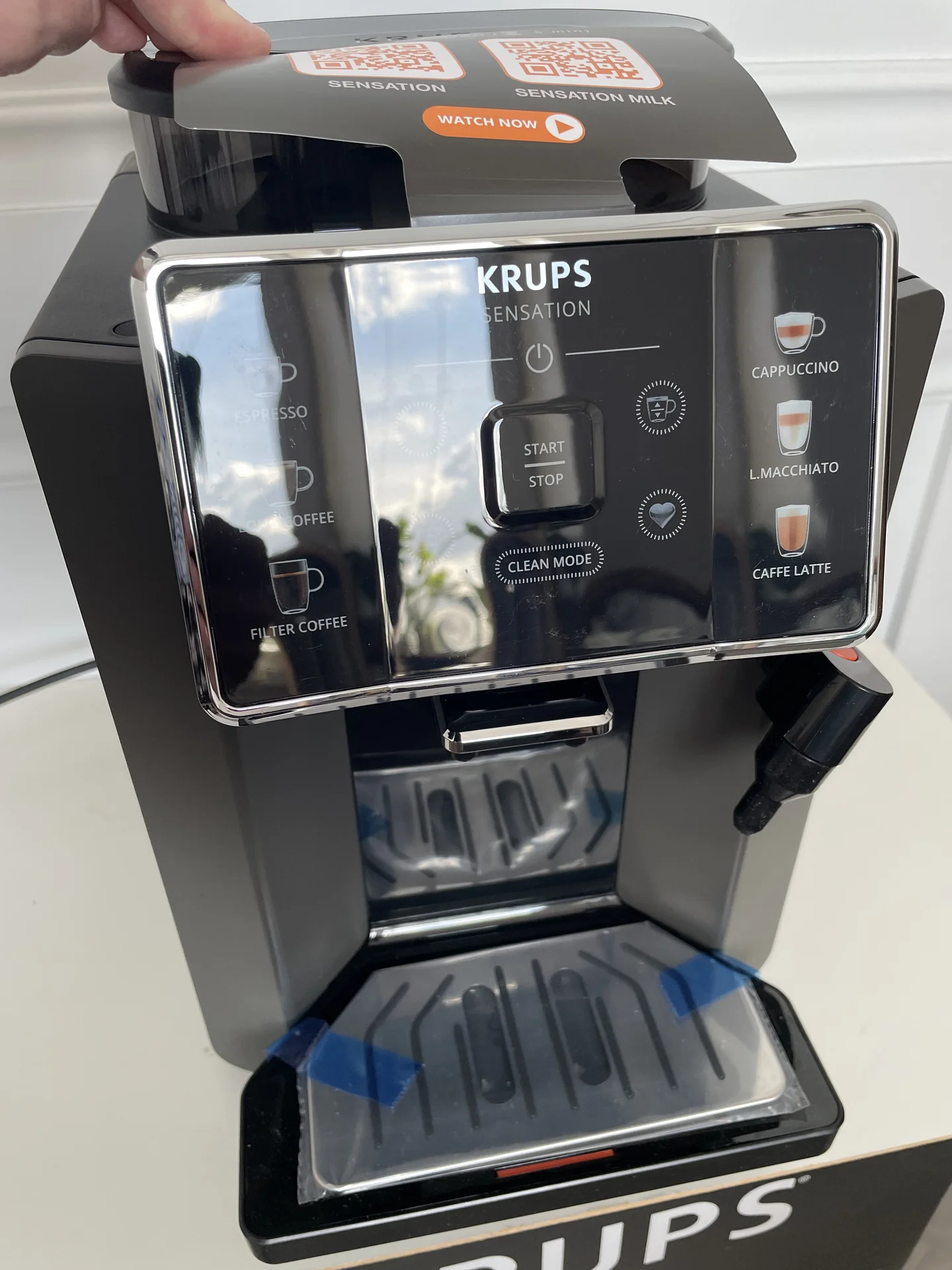 Кофемашина KRUPS EA912HF0/70B - миниатюра 2