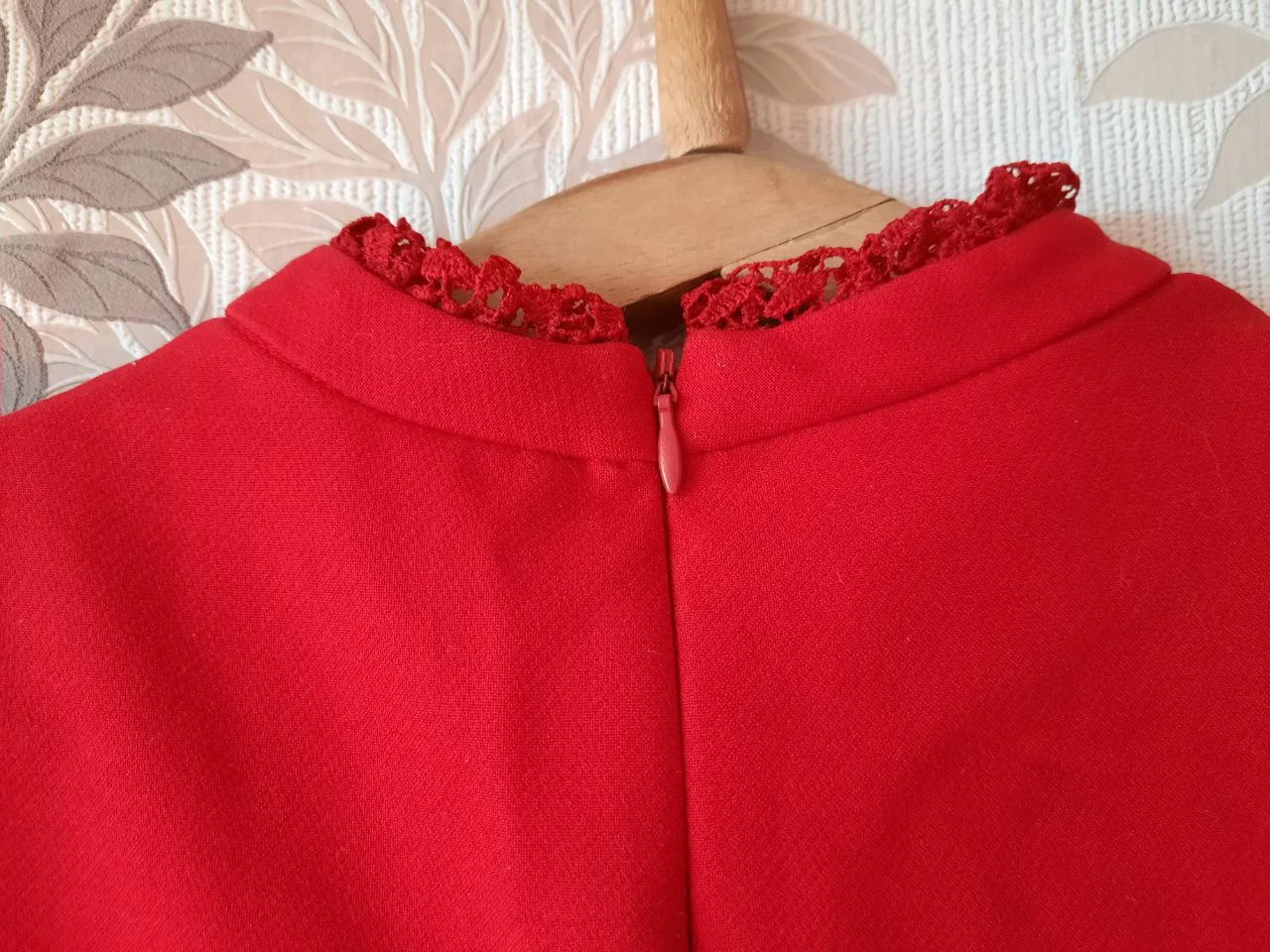 Платье zara S красное - миниатюра 2