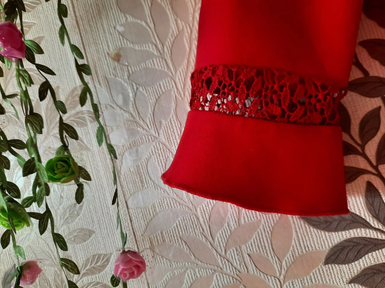 Платье zara S красное - миниатюра 6