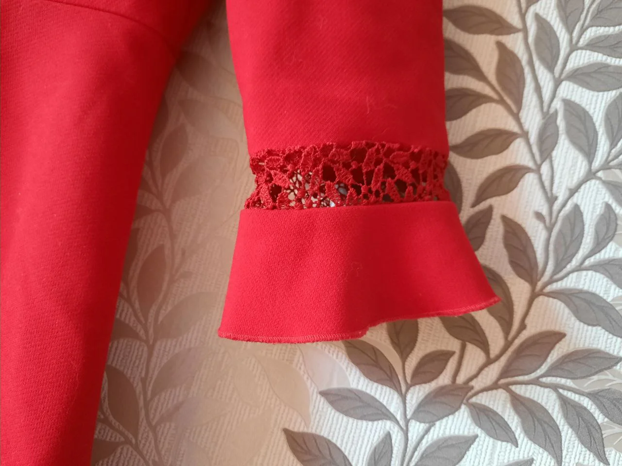Платье zara S красное - миниатюра 7