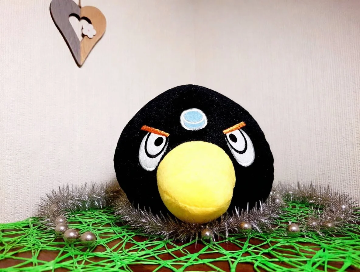 Энгри Бёрдс Angry Birds мягкая игрушка - миниатюра 2