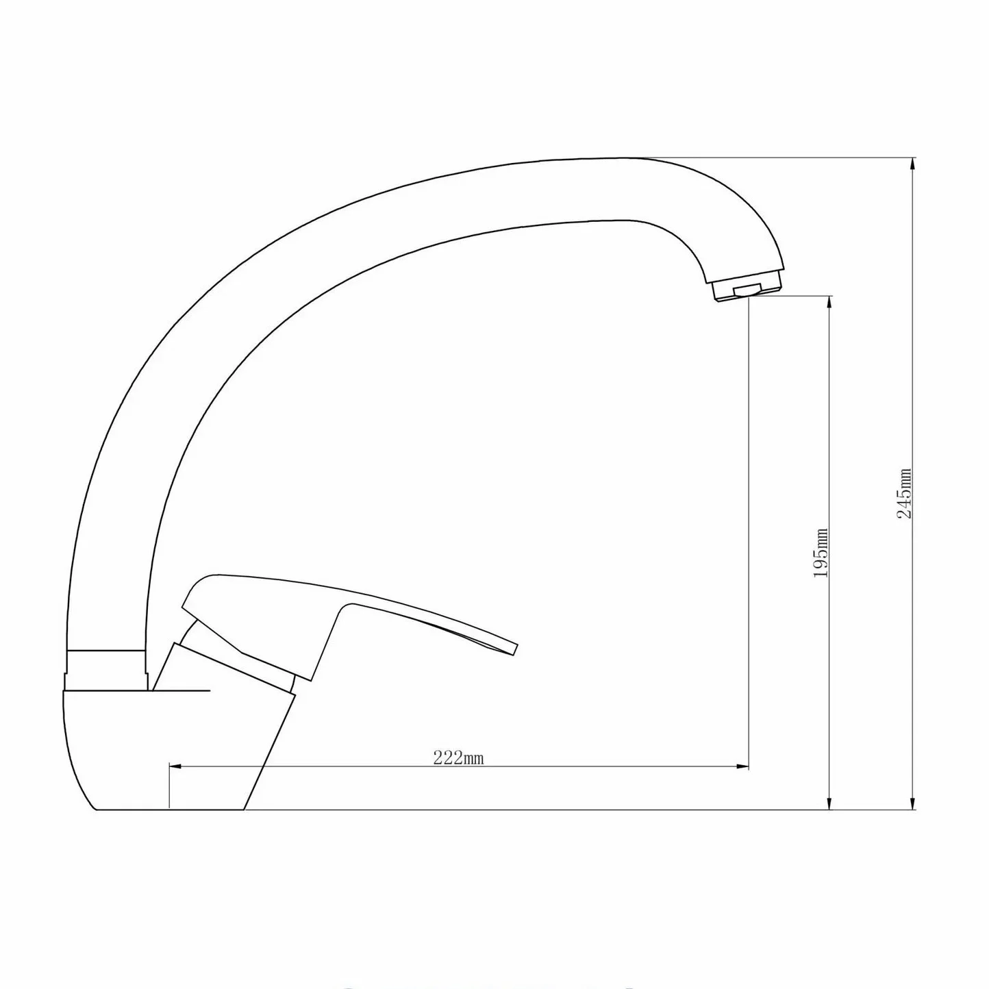 Смесители для кухни Оптима OB4002 (новые) - миниатюра 7