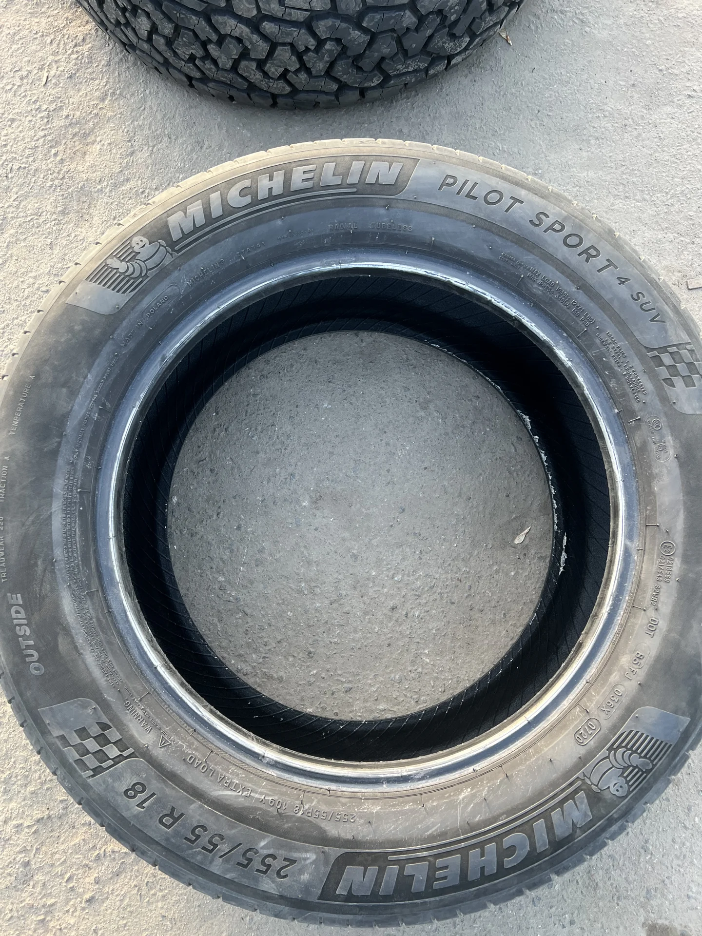 Michelin Pilot Sport 4 SUV 255/55R18 - миниатюра 4