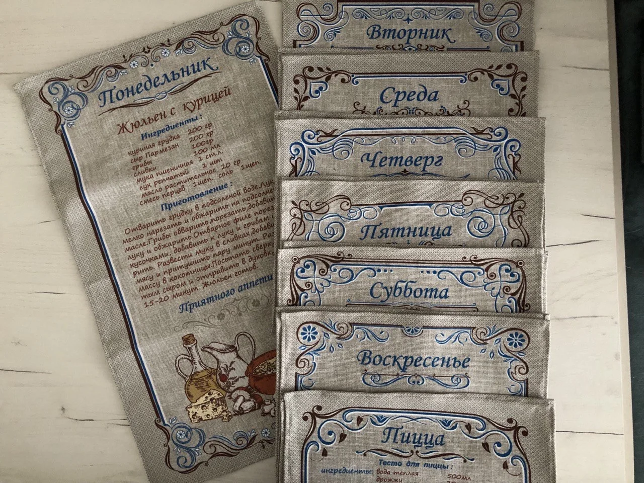 кухонные полотенца - миниатюра 4