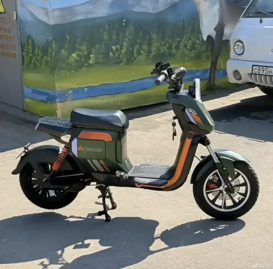 Элктровелосипед Wenbox U2 60v45ah - миниатюра 2
