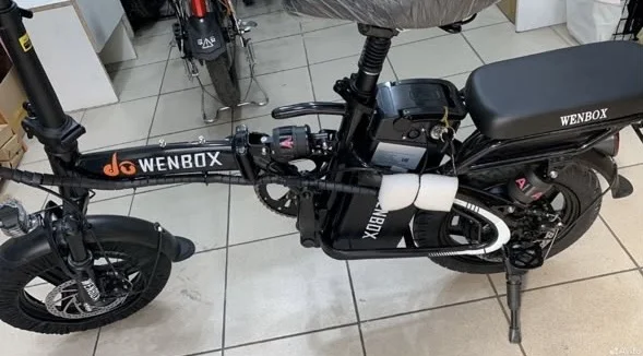 Электровелосипед Wenbox mini m2 21Ah - миниатюра 2