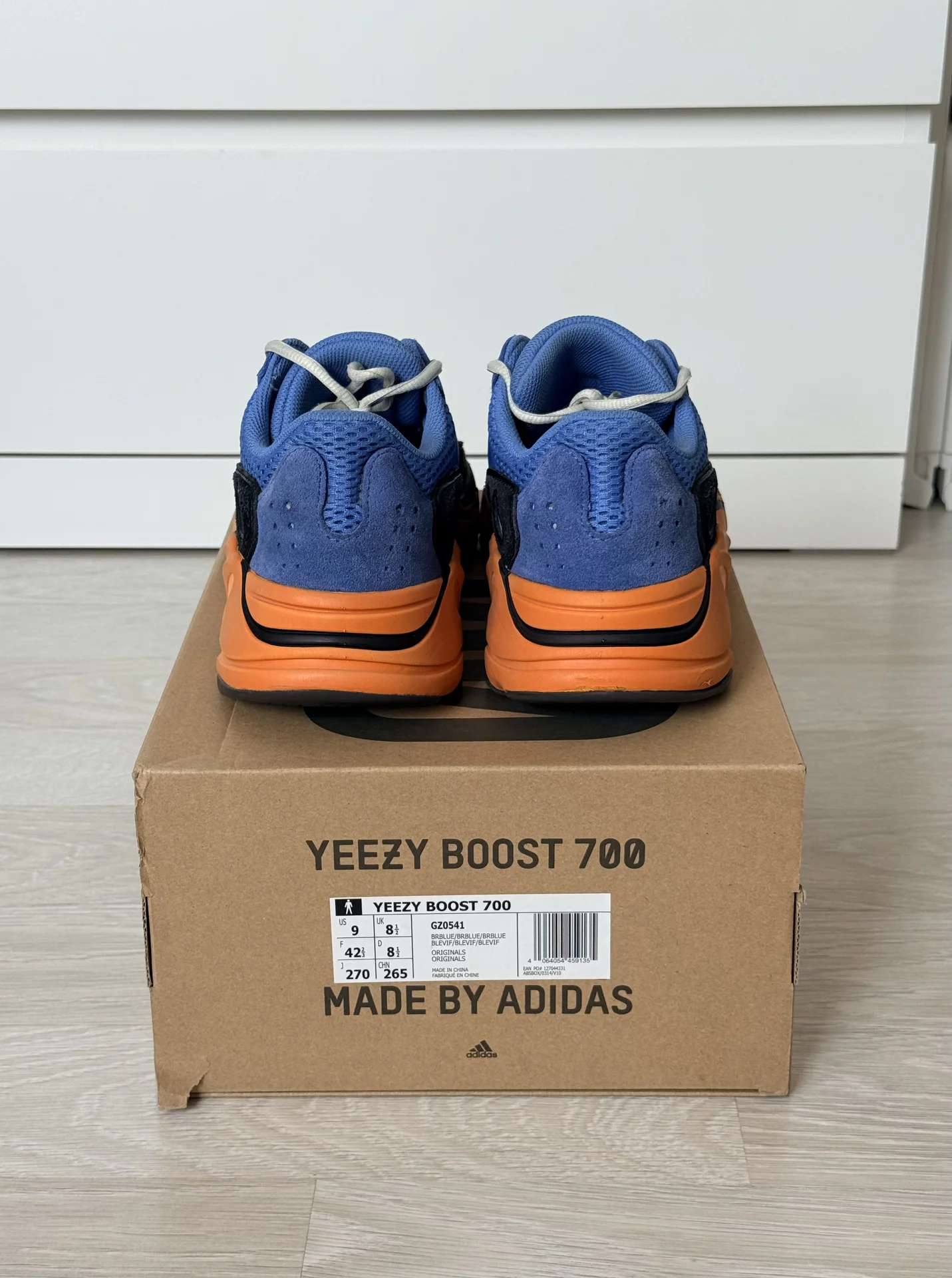 Adidas yeezy boost 700 'blue' оригинал - миниатюра 3