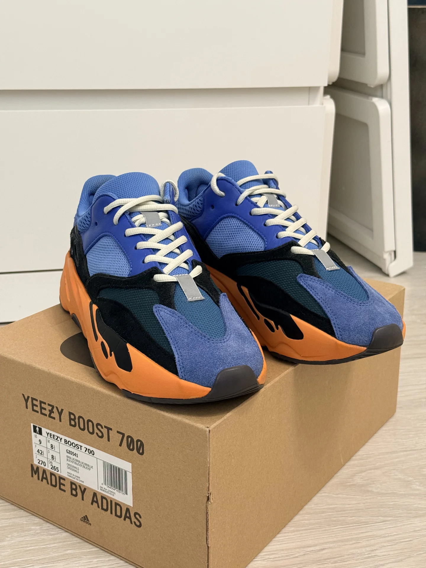 Adidas yeezy boost 700 'blue' оригинал - миниатюра 5
