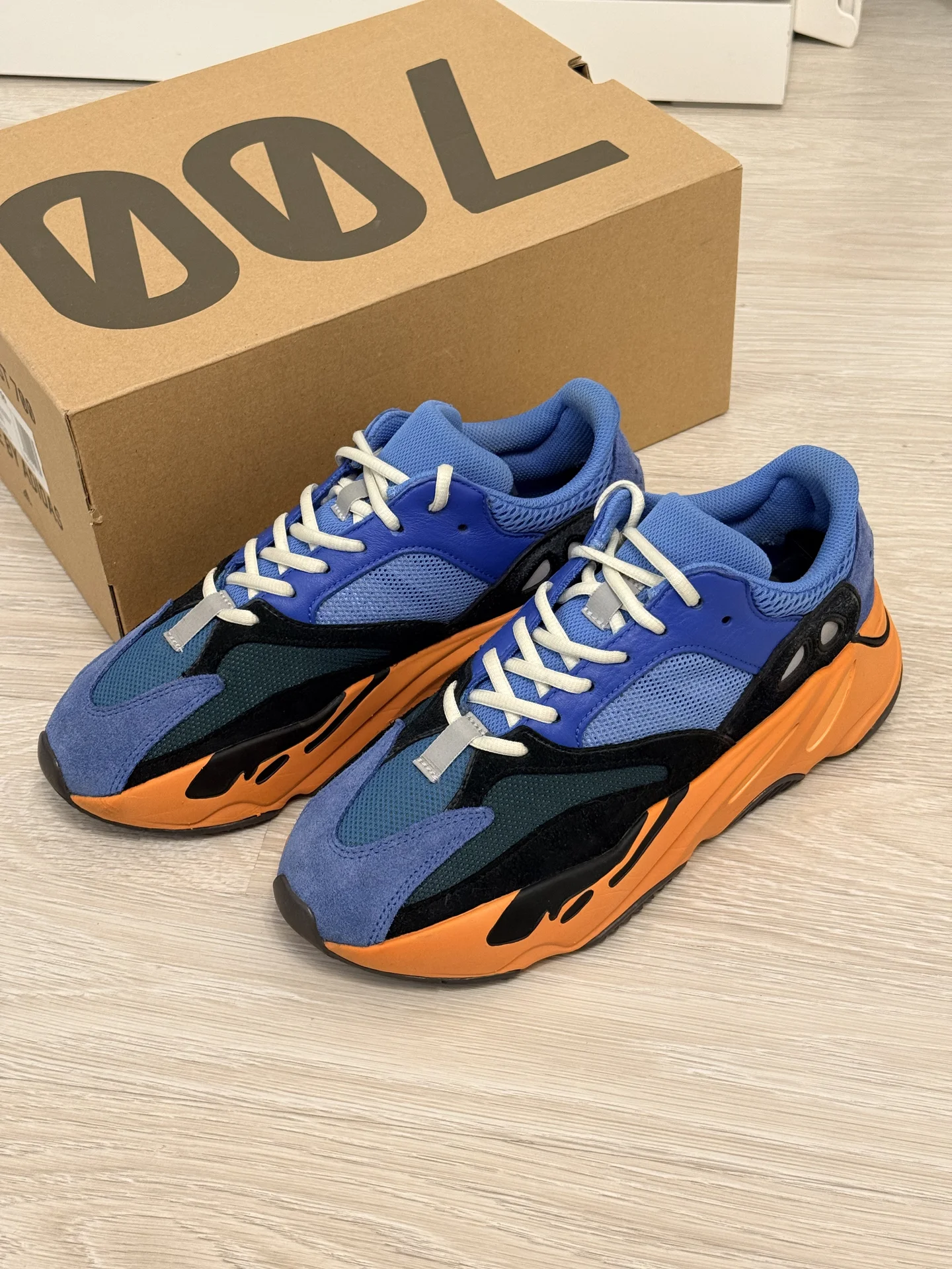 Adidas yeezy boost 700 'blue' оригинал - миниатюра 6