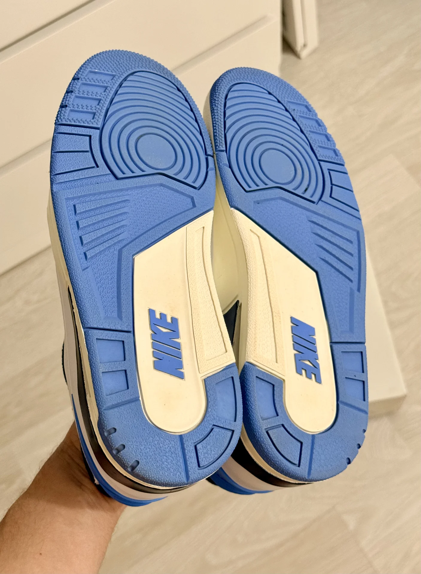 Nike Air Jordan 2/3 «UNC» (оригинал) - миниатюра 5