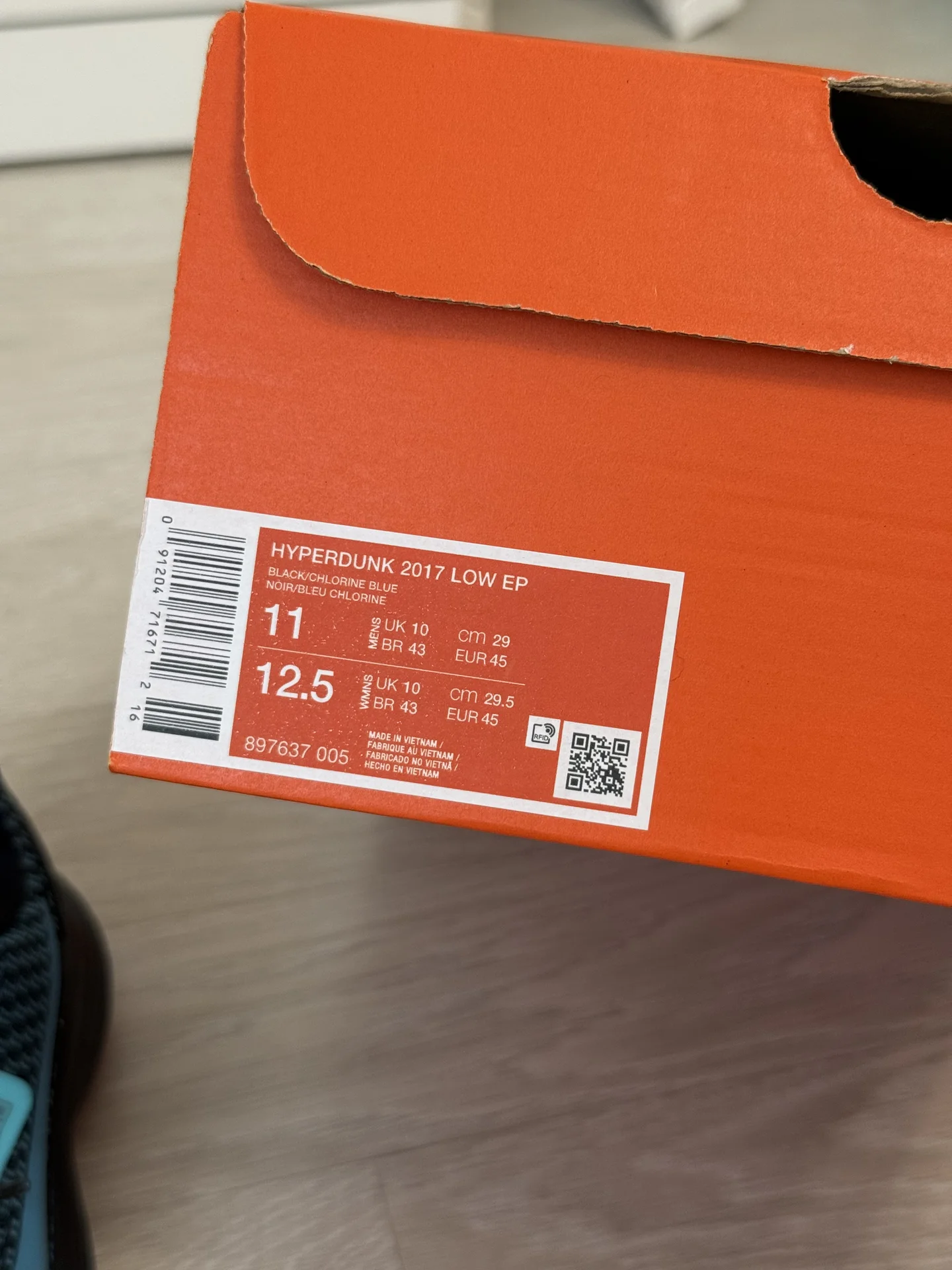 Nike Hyperdunk 2017 low ep - миниатюра 7