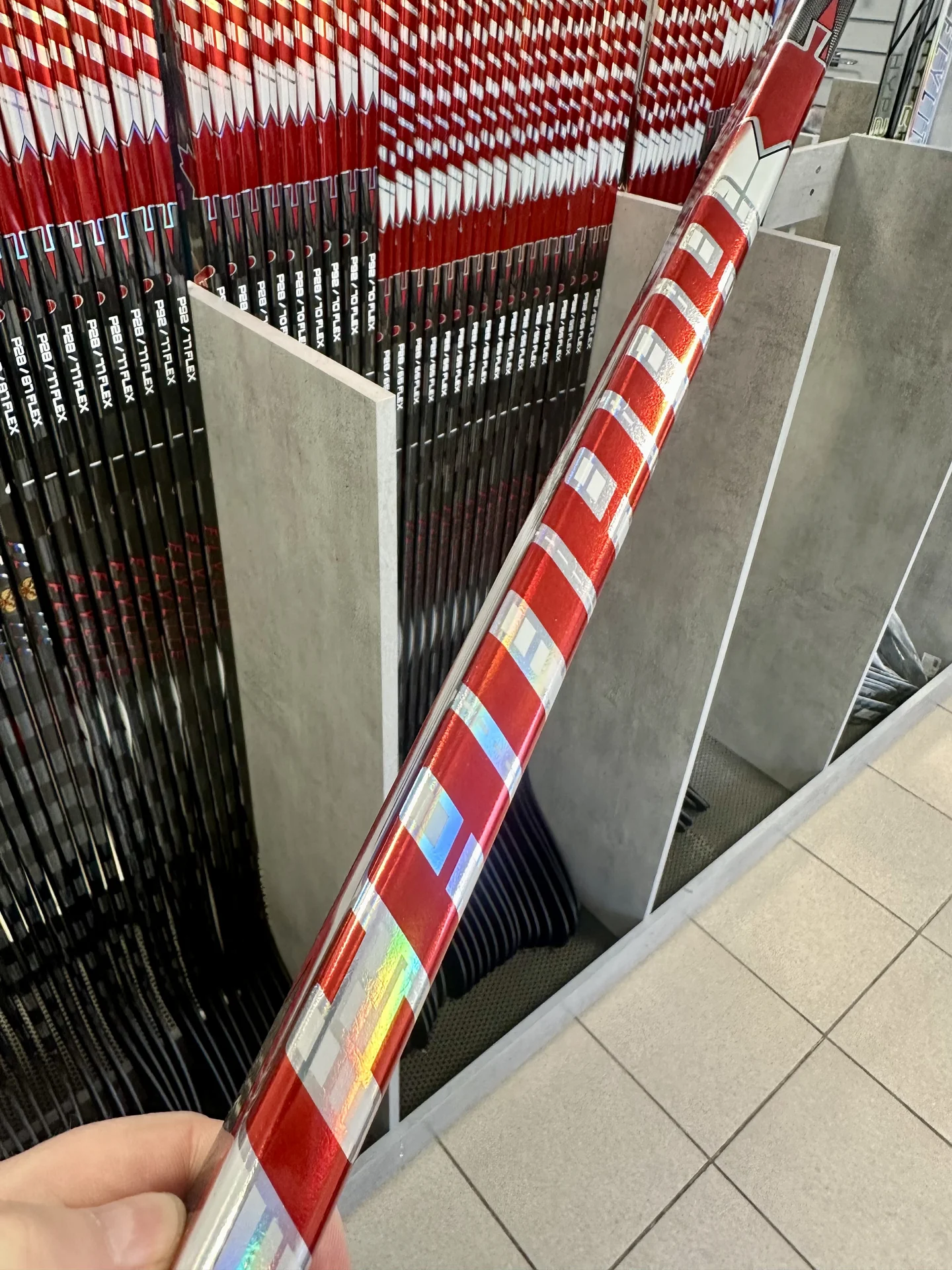 Клюшка хоккейная Bauer FLYLITE Proto2 Twitch - миниатюра 13