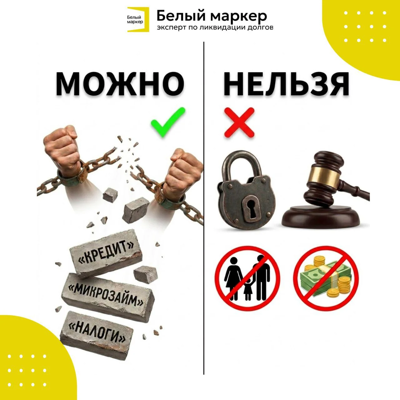 С какими видами долгов мы работаем? - изображение 1